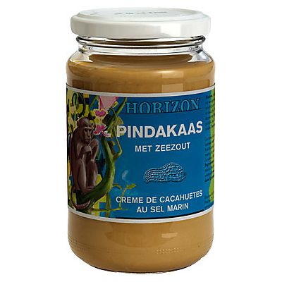 Pindakaas met zout van Horizon, 6x 350 gr